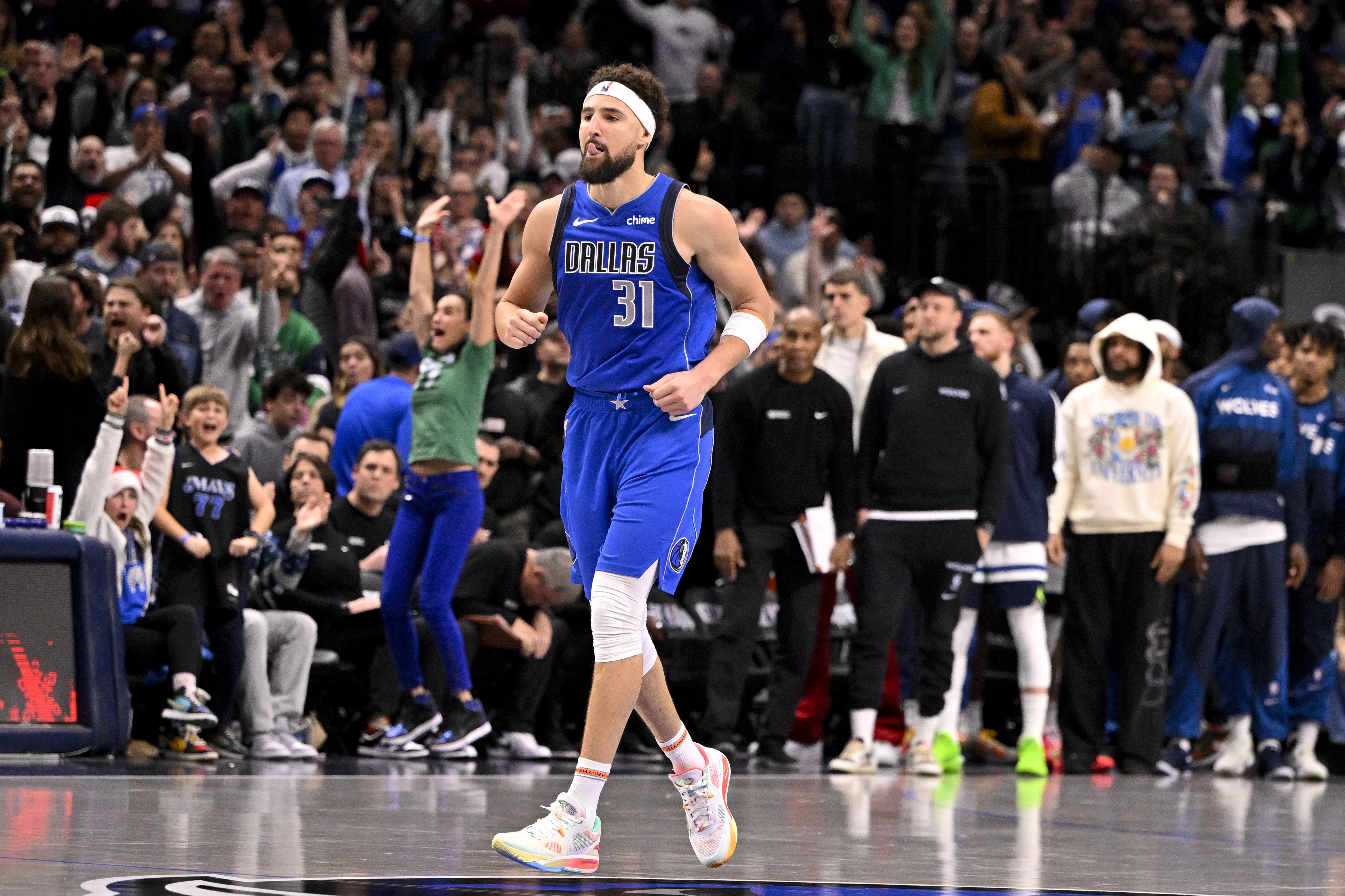 下場(chǎng)主場(chǎng)迎戰(zhàn)火箭 克萊:不知道現(xiàn)場(chǎng)會(huì)發(fā)生什么 我們只需爭(zhēng)勝